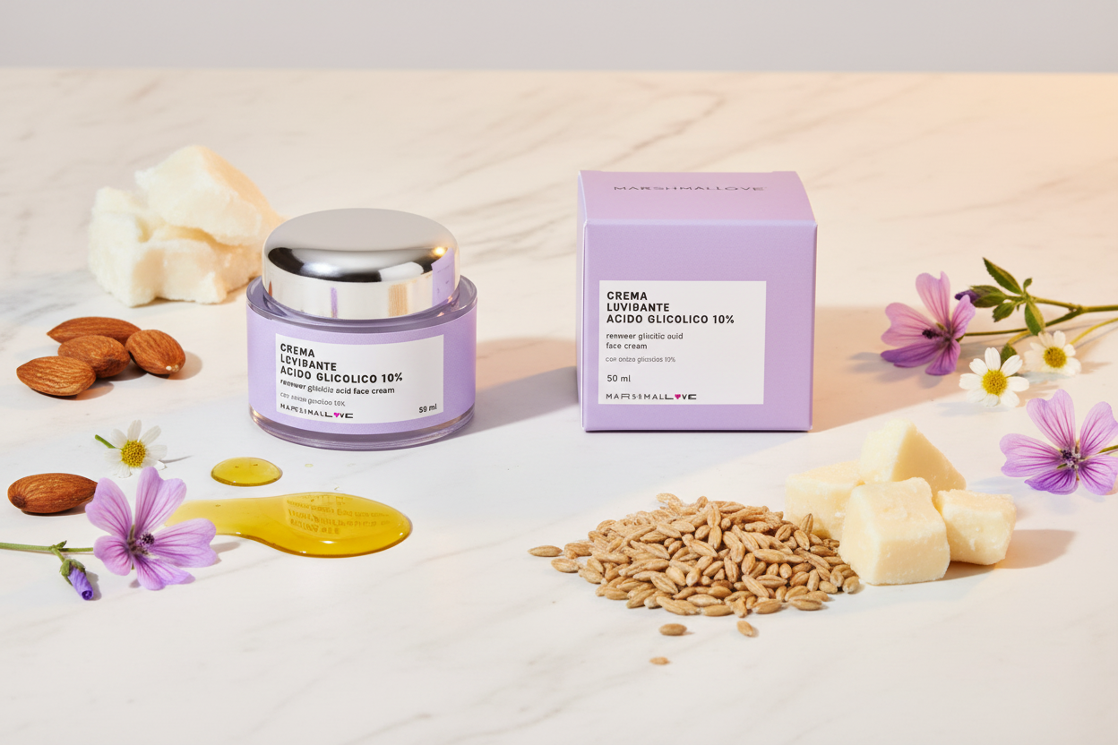Crema Levigante AciGlic 10% - ambientata